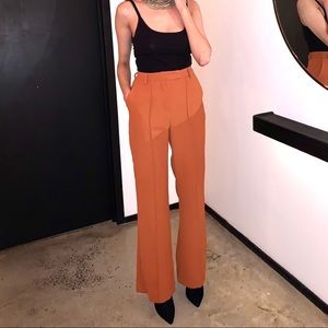 Contemporary Burnt Orange Pants